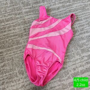 Freestyle by Danskin gymnastics Leotard pink size XS 4/5